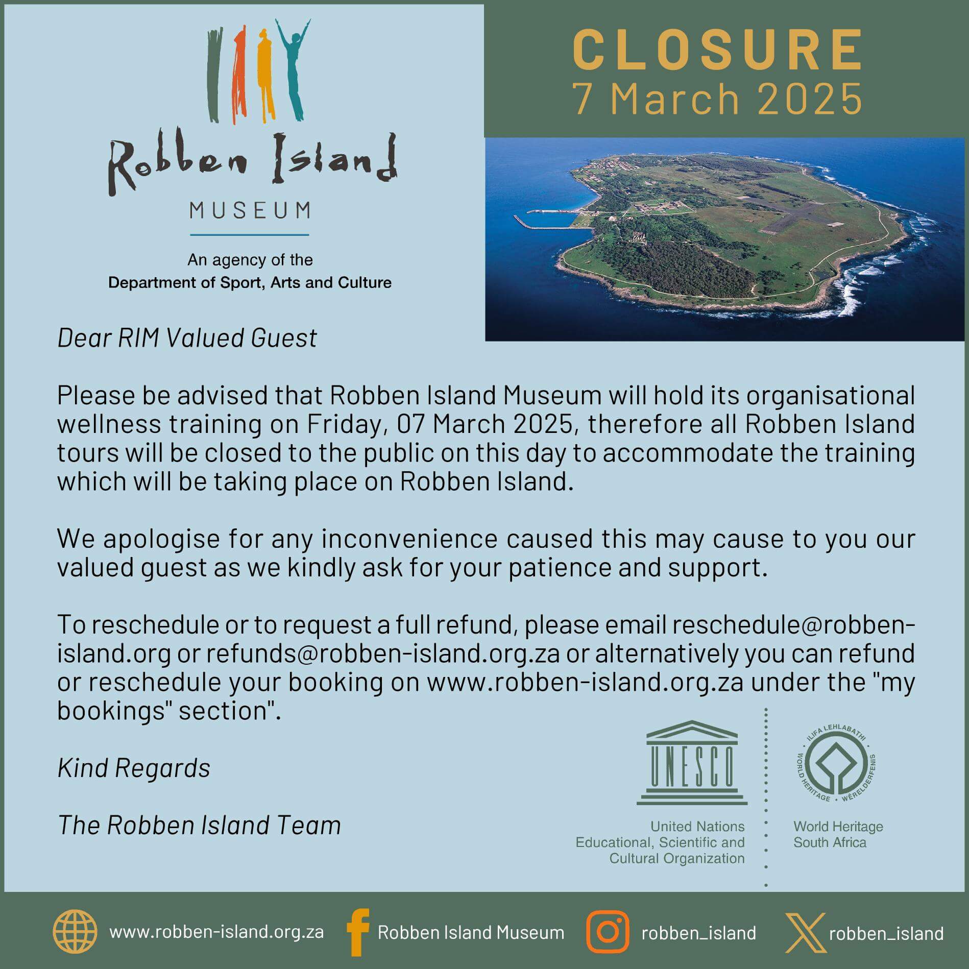 Current Promotions - Robben Island Museum